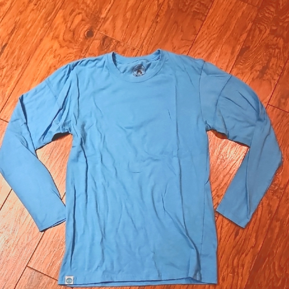 30A Men's Blue Long Sleeve Sun Shirt